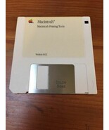 Vintage 1988 Mac Macintosh Printing Tools 6.0.2 Software Install Floppy ... - €25,48 EUR