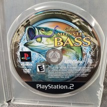 Cabela&#39;s Monster Bass - Sony PlayStation 2, 2007 - PS2 - Game Disc Only - £3.91 GBP