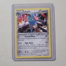 Lucario 63/124 XY Fates Collide 2016 Cosmos Holo Rare Pokemon TCG Card NM/M - $7.95