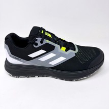 Adidas Terrex Two Flow Black White Yellow Mens Trail Running Sneakers FW2582 - £63.17 GBP