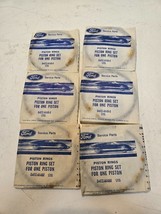 6 Quantity of Ford D4TZ-6148-E Piston Ring Sets | 5 Rings Per Set (6 Qua... - $69.99