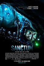 SANCTUM  27X40  ORIGINAL DOUBLE SIDED  MOVIE POSTER / ONE SHEET  FINE CO... - $8.00