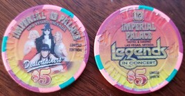 IMPERIAL PALACE LAS VEGAS Legends in Concert Dealtainers Limited Edition... - $10.95