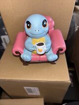 Pokémon Custom Squirtle Collectible Sitting in an Armchair Holding a Mug... - $19.40