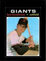 1971 Topps #155 Ken Henderson Ex Giants *X7706 - £0.77 GBP