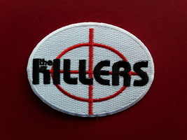 THE KILLERS HEAVY ROCK METAL POP MUSIC BAND EMBROIDERED PATCH  - $5.25