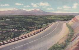 Top of Raton Pass New Mexico-Colorado State Line NM Postcard D14 - £2.39 GBP