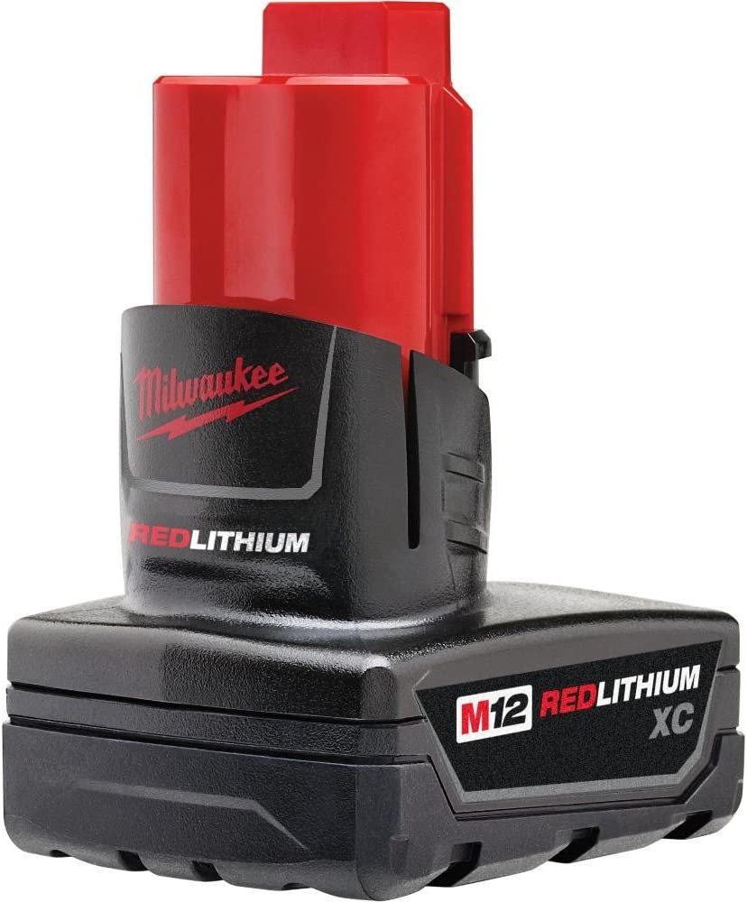 Milwaukee M12 XC High Capacity 3.0 AH REDLITHIUM Battery (48-11-2402) - $44.99