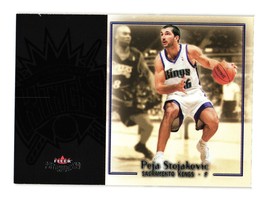 2003-04 Fleer Patchworks #74 Peja Stojakovic Sacramento Kings - $2.00