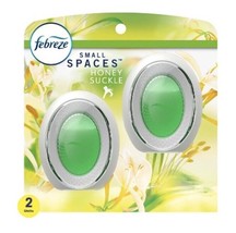 Febreze Small Spaces Air Freshener, Honeysuckle, Pack of 2, .25 Fl. Oz. Each - $11.79