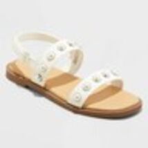 Cat &amp; Jack White Eve Kids' Summer Sandal Slip-On NWT - $12.98