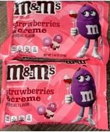 M &amp; M&#39;s ~ Strawberries &amp; Creme White Chocolate Candy 7.44 oz, 08/2025 ~ ... - $27.71