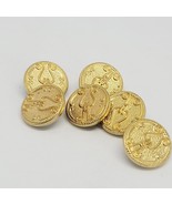 Vintage Lidz Brothers Band Uniform Buttons Superior Quality Harp 6 In Lot - $307.29 MXN