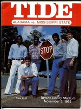 Mississippi State Vs. ALABAMA-TIDE-1979 College Football Program National Champs - £45.37 GBP