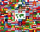 AES 4x6 Desk Flag United Nations Member Set Flags International 193 UN C... - $288.88