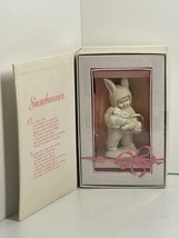 Department 56 Snowbunnies I Will Love You Forever Ceramic Figurine with Box - £13.44 GBP