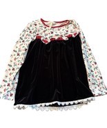 Matilda Jane Girls Long Sleeve Floral &amp; Velvet Dress Size 10 - $23.04