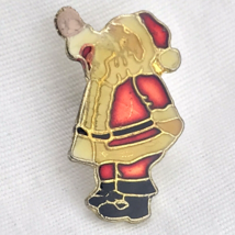 Santa Clause Vintage Pin Christmas - £7.86 GBP