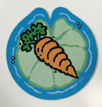 Fisher Price Turtle Picnic Matching Game Replacement Lily Pad Carrot Card 1998 - $5.98