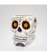 NEW RARE Williams Sonoma Day of the Dead Figural Mug 17 OZ Stoneware - $54.32 CAD