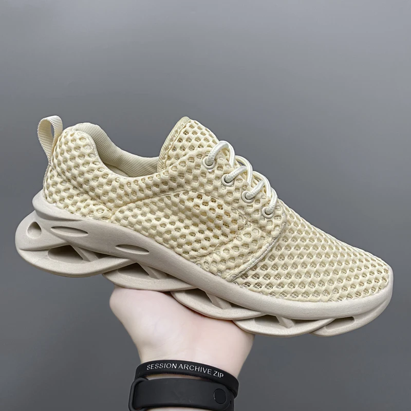 Lightweight Couple Casual Shoes Non-slip Breathable Mesh Sneakers Fashio... - £34.32 GBP