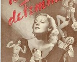 Folies de Femmes Program French Casino New York City 1936 - £37.98 GBP