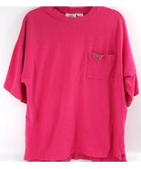 Vintage 1990s Single Stitch Lacoste Izod Pocket T-Shirt Size XL Short Sl... - £23.35 GBP
