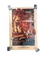 1986 Indiana Jones Temple Of Doom Poster Ke Huy Quan Harrison Ford VHS 2... - £111.57 GBP