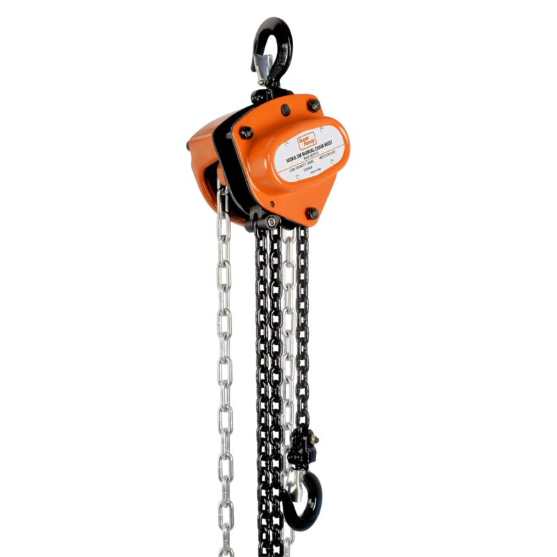 1100Lbs Capacity 10 Foot Lift 2 Heavy Duty Hooks Industrial Grade Steel ... - $195.57
