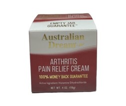 Australian Dream Arthritis Pain Relief Cream 4oz NEW IN BOX 09/2025 - £30.05 GBP