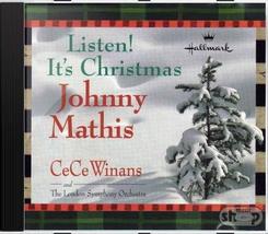 Listen! It&#39;s Christmas [Audio Cd] Johnny Mathis; Ce Ce Winans; The London Symphon - £9.34 GBP