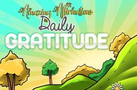20 COLORING PAGES Amazing Affirmations Daily Gratitude Adult Coloring Book ; Med - £0.78 GBP