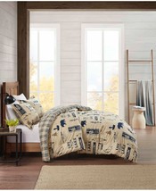 Premier Comfort Flannel Comforter Lake Mini Set, Full/Queen,Lake,Full/Queen - £141.14 GBP