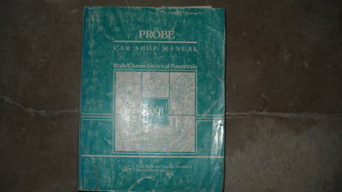 1991 Ford Probe Service Workshop Repair Manual OEM Factory-
show origina... - $5.25
