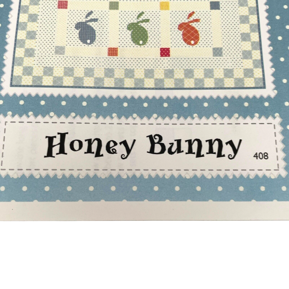 American Jane Patterns Honey Bunny Quilt Easter by Sandy Klop 37"x43" Item image 4