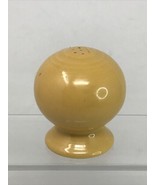 Homer Laughlin FIESTAWARE Salt Shaker Yellow Ball Shape Ceramic Made in USA - $14.80