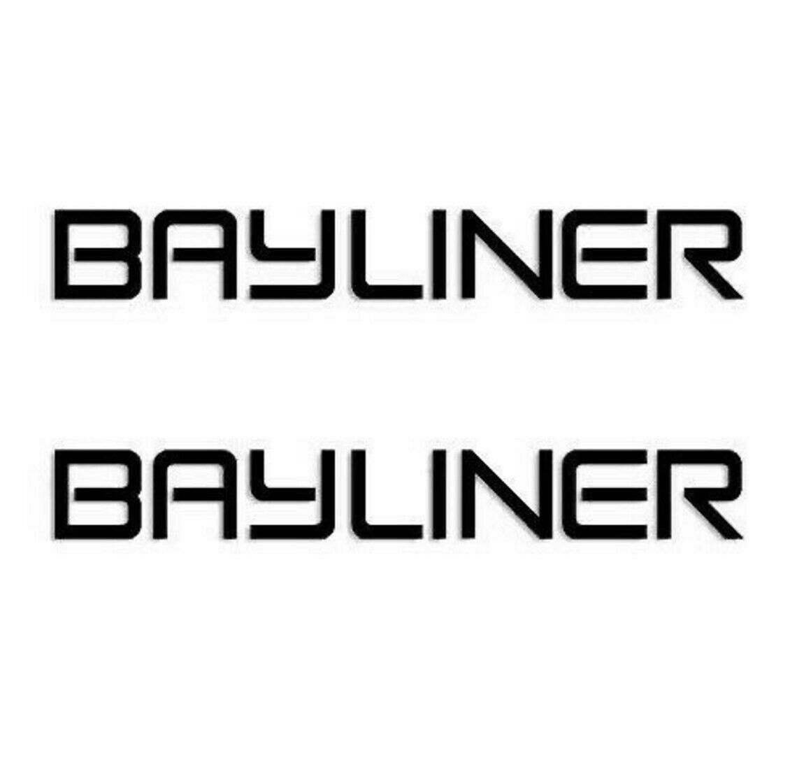 Bayliner Boat Yacht Decals 2PC Set Vinyl High Quality New Stickers - $34.99