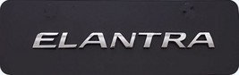 Hyundai Elantra 3D Script Mini Plate Self-Adhesive - $38.61