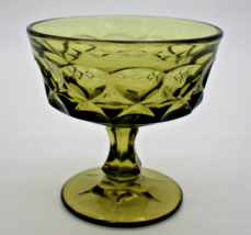 Vintage Noritake Perspective Green Champagne Sherbet Glass Height 4 1/8 - $9.49
