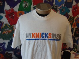 Vintage 90s 1998 New York Knicks Calvin Klein 205 Jeans T-Shirt XL  - £66.21 GBP