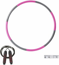 EnterSports Weighted Hoop Fitness Exercise Hoop for Adult 8 Sections Detachable - £23.80 GBP