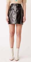 Frankie Leather Mini Skirt - £47.98 GBP