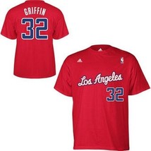 Blake Griffin Los Angeles Clippers NBA t-shirt NWT Adidas LA Clipps Basketball - £20.79 GBP