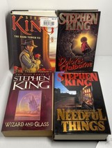 Lot of 4 Stephen King books Dark Tower VI and VII Needful Things Dolores Claibor - £14.68 GBP