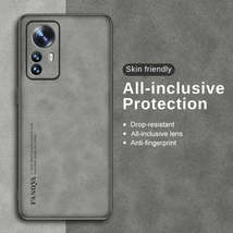 Luxury Sheepskin Leather Case For Xiaomi Mi 12 Pro 5G Fundas Xaomi Mi12 ... - £7.11 GBP+