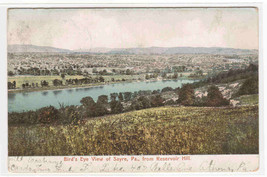Panorama Sayre Pennsylvania 1906 postcard - $4.90