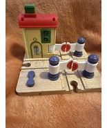 Chuggington Wooden Railway Crossing Platform System Lights Sounds Learni... - $25.00