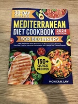 Mediterranean Diet Cookbook for Beginners: Paperback NEW - £11.70 GBP