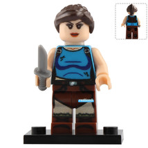 Lara Croft ( Tomb Raider) Supergirl Lego Compatible Minifigure Bricks Toys - £2.33 GBP