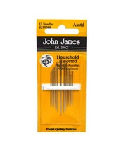 John James Household Needle Assortment 12ct JJ10300 - £6.15 GBP